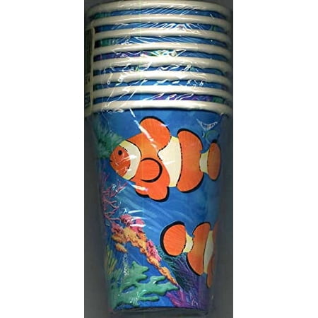 Coral Reef Cups, 8ct