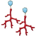 thumbnail image 1 of Tickled Pink Coral Reef Earings, 1 of 4
