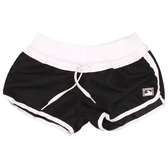 Coral & Reef Girls Swim Shorts (5, Black)