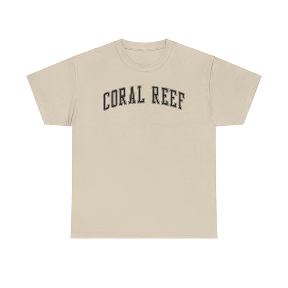 Coral Reef Shirt Gifts Tshirt Crew Neck Short Sleeve