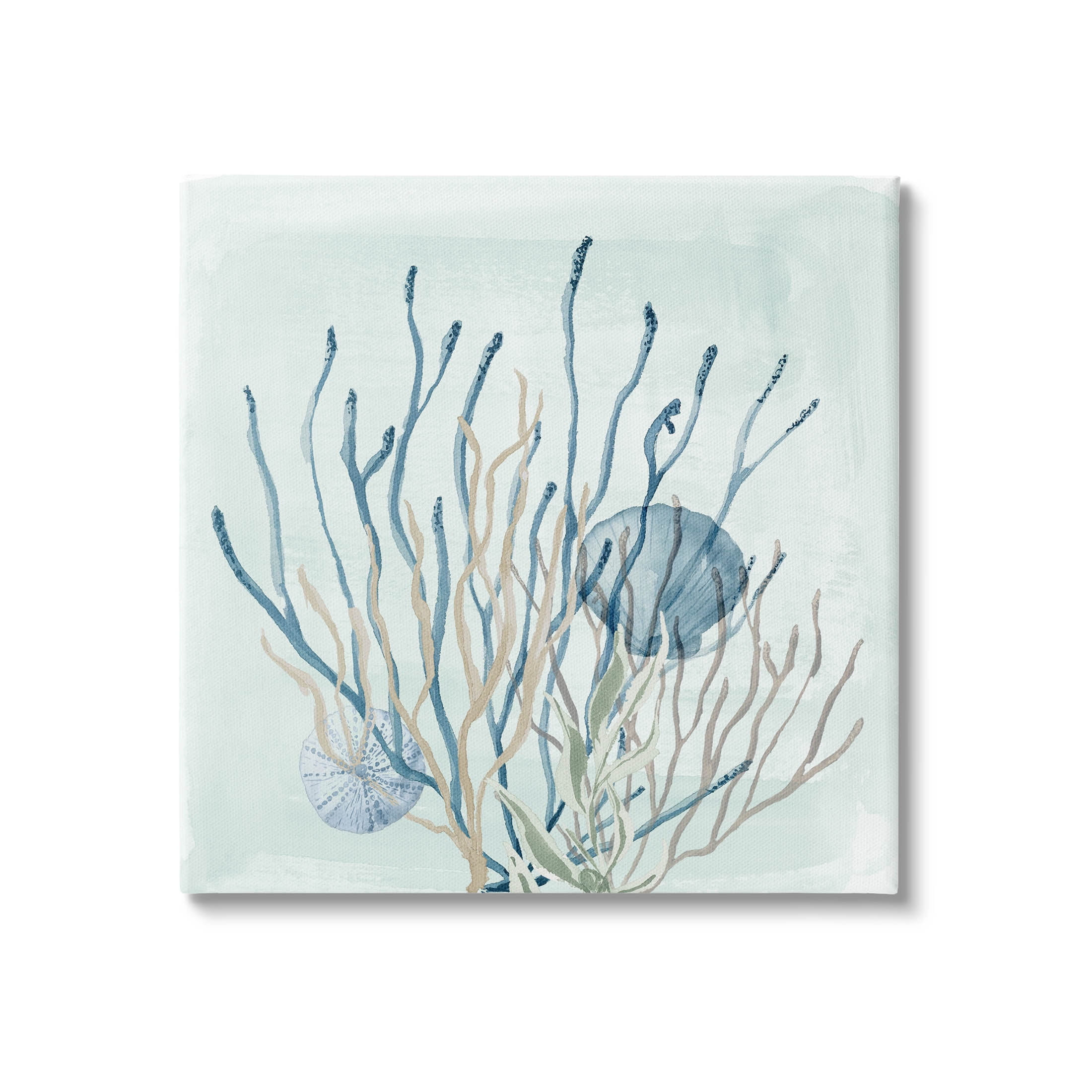 Coral Reef Underwater Seashells Animals & Insects Graphic Art Gallery Wrapped Canvas Print Wall Art