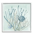 thumbnail image 1 of Coral Reef Underwater Seashells Animals & Insects Graphic Art White Framed Art Print Wall Art, 1 of 7