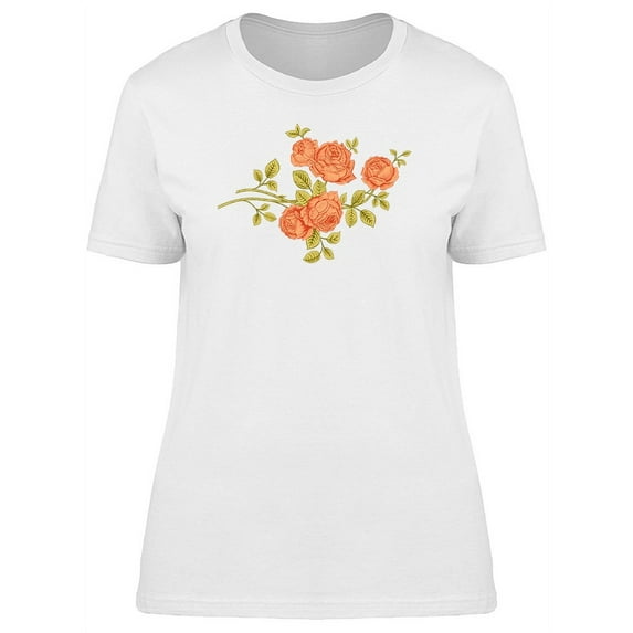 Coral Rose Garden T-Shirt Women -Image by Shutterstock, Female XX-Large