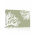 thumbnail image 1 of Coral Sage Green Wall Art for Living Room,Canvas Picture Wall Decor for Bathroom Bedroom,Coastal White Ocean Marine Nautical Beach Painting Artwork for Office Hallway Dining Room Decor 24"x32", 1 of 8