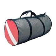 Coral Sea Scuba Logo Dive Flag Mesh Diving Duffel Gear Bag