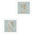 thumbnail image 1 of Coral Seahorse Collection by Cindy Jacobs Framed Print Wall Art Wood Multi-Color, 1 of 3