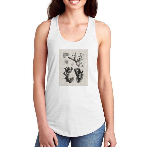 Coral Specimen I Racerback Tank Women -Vision Studio Designs, Female Medium