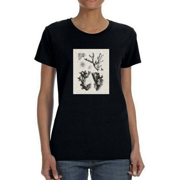Coral Specimen I T-Shirt Women -Vision Studio Designs, Female Medium