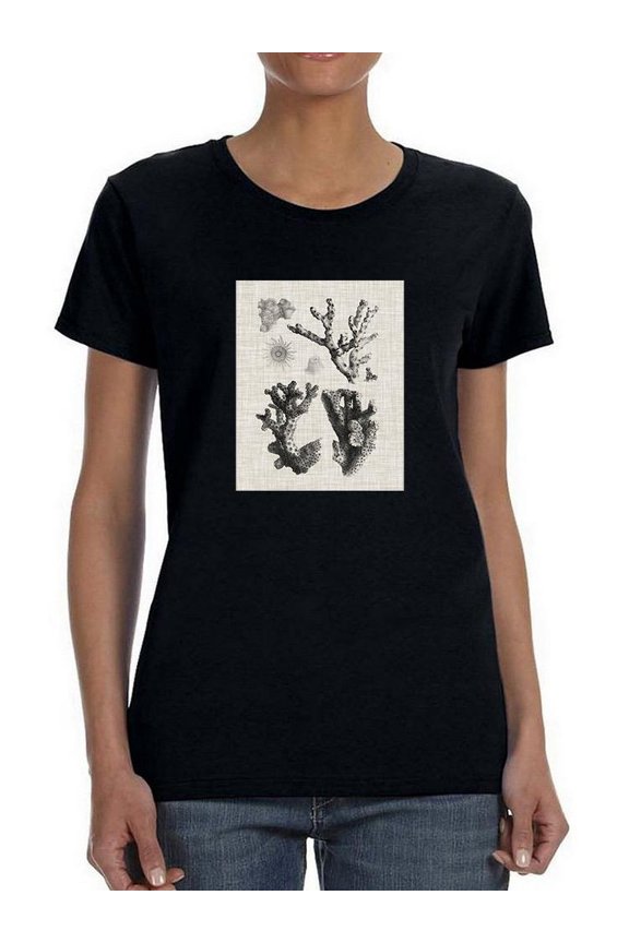 Coral Specimen I T-Shirt Women -Vision Studio Designs, Female x-Large