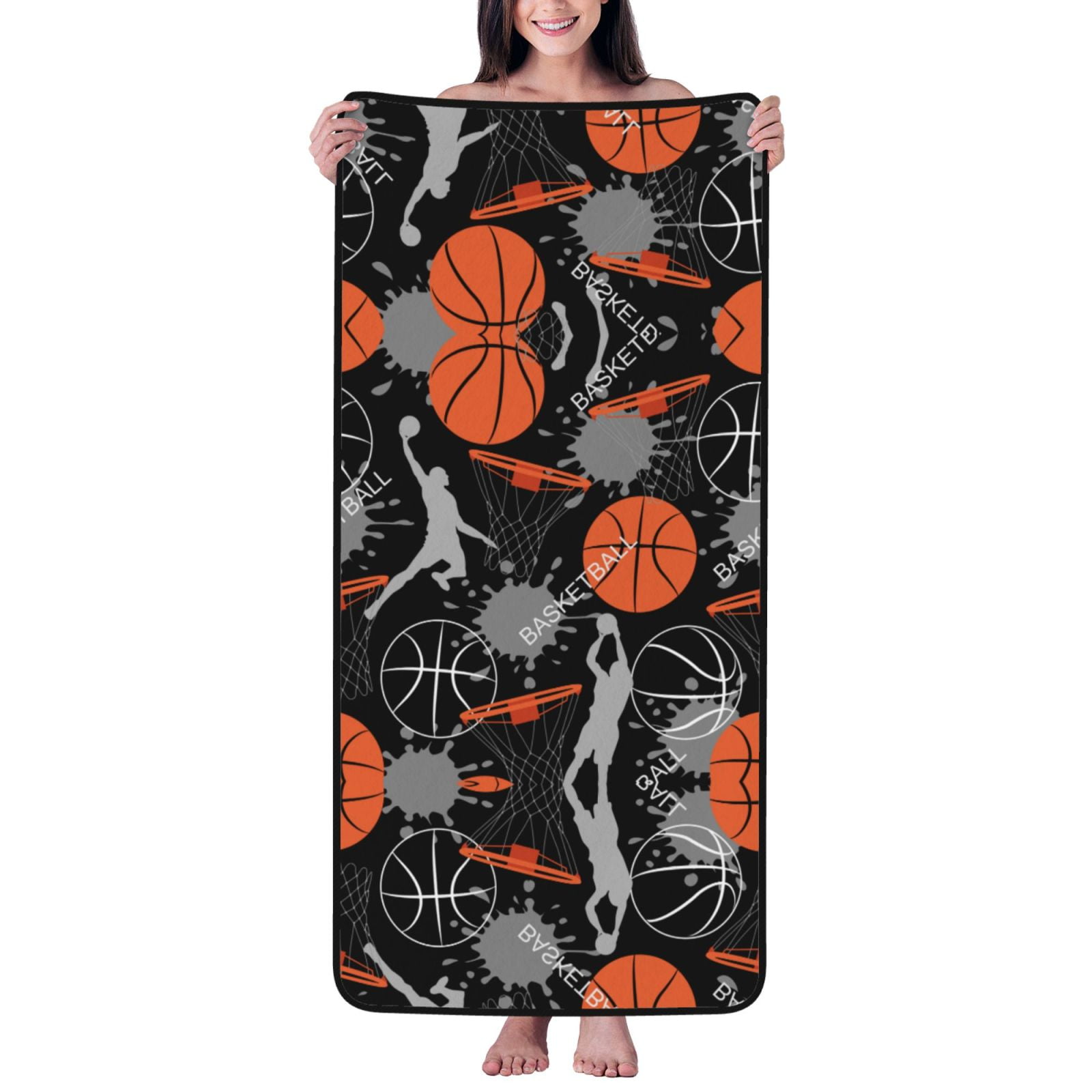 Coral Velvet Bath Towel 27x55in Absorbent Water Delicate And Gentle For