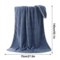 thumbnail image 1 of Coral Velvet Bath Towels Extra Large 27.5x55.1 Inches Bath Sheets for Adults Super Soft Quick Dry Highly Absorbent Microfiber Shower Towels, 1 of 2