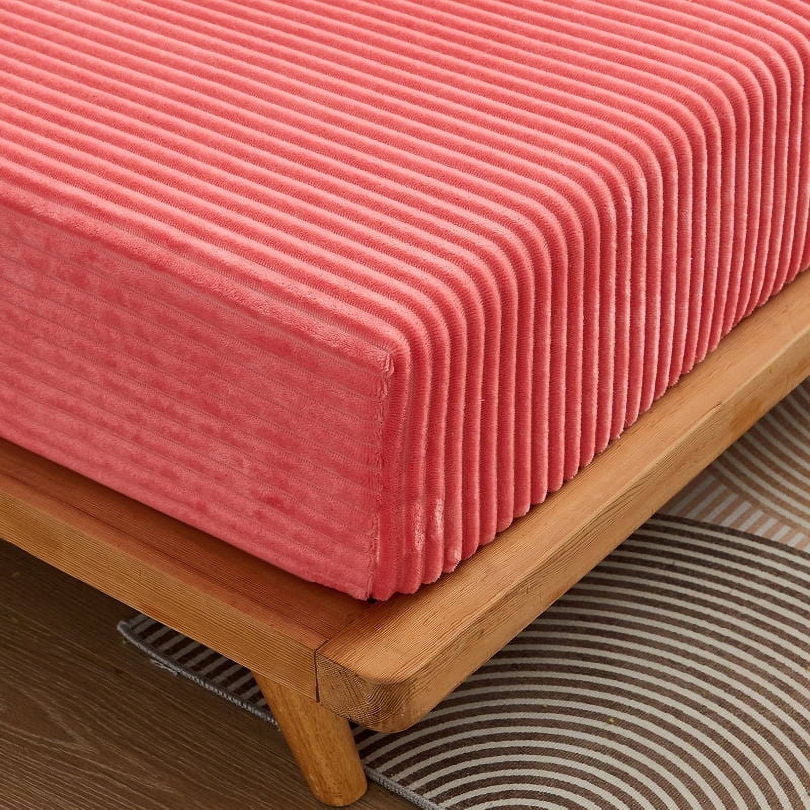 Coral Velvet Bedsheet Bedspread Milk Velvet Mattress Protective Cover