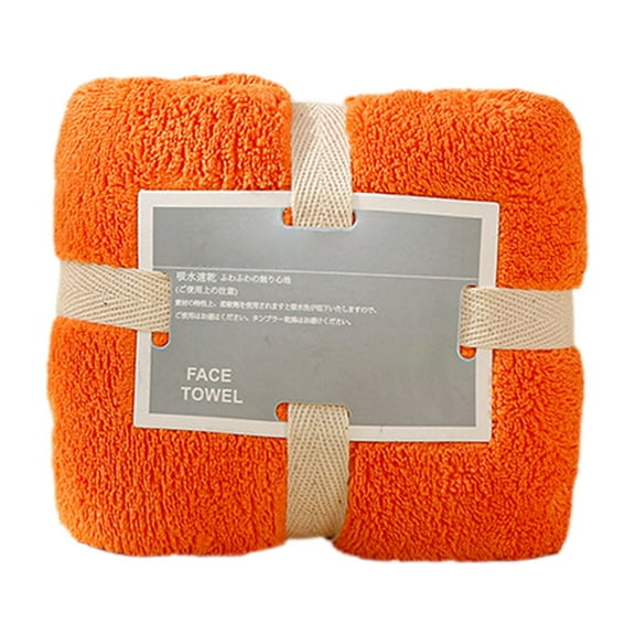 Coral Velvet Soft Bath Towel, Japanese Knitted Polyester Brocade Towel 14.17X31.5 Inch, Large Absorbent Towel for Kitchen Dining & Bar, Sustainable Quick Dry Towel, 1 Towel