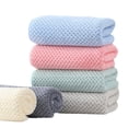 thumbnail image 1 of Coral Velvet Towel Soft Absorbent Plain Pineapple Check Face Towel Thick Hand Towel Bath Face Towel, 1 of 5