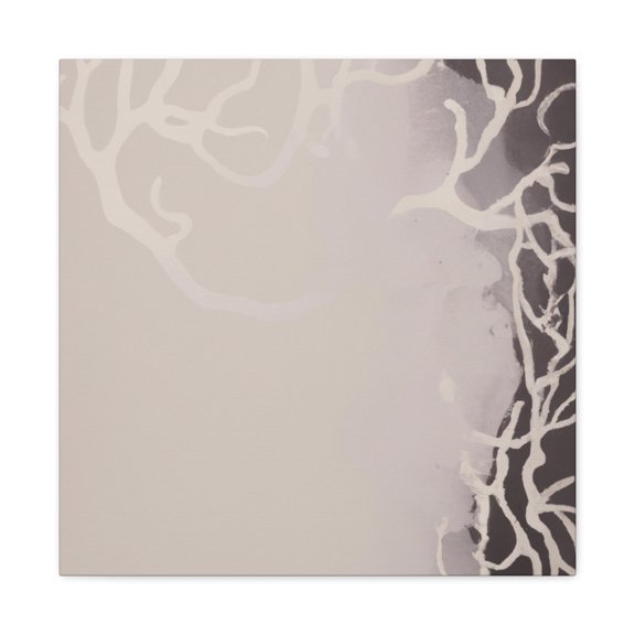 Coral in Abstract Form - Canvas