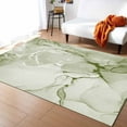 thumbnail image 1 of Coral velvet Marble Honeycomb Texture Aqua Green Carpet Area Rug Children's Room Living Room Bedroom Large Rug Home Play Decoration Floor Mat, 1 of 5