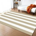 thumbnail image 1 of Coral velvet Vertical Stripe Black And White Living Room Floor Mat Children's Room Bedroom Bedside Carpet Kitchen Door Mat, 1 of 5