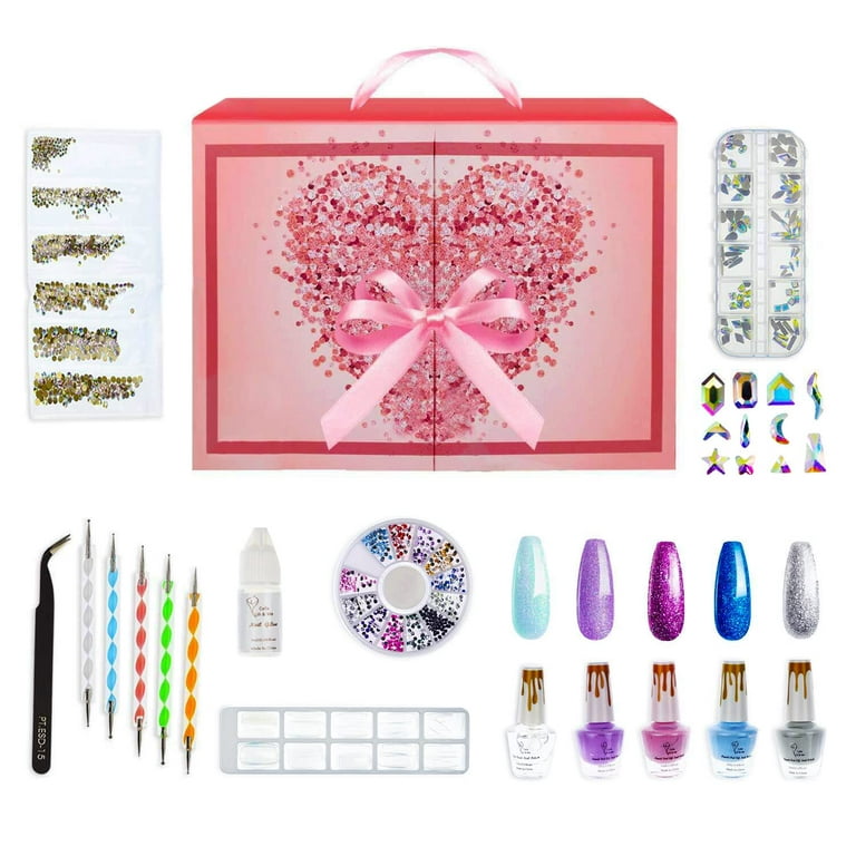 Nail Polish Pen Set with On-The-Go Bag - Nail Art Set for Adults or Teen  Girls - CoralBeau 