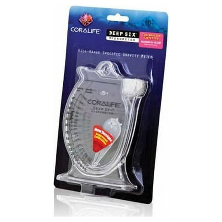 Coralife Deep Six Hydrometer for Aquariums