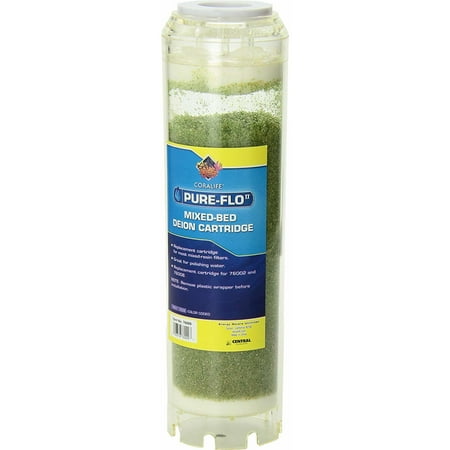 Coralife PureFlo Mixed-Bed Deionization Cartridge 9.9 Inches