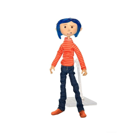 Coraline Articulated Figure Coraline in Striped Shirt and Jeans - NECA
