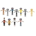 thumbnail image 1 of Coraline Bendy Figure Mini Series Mystery Figures, 1 of 3