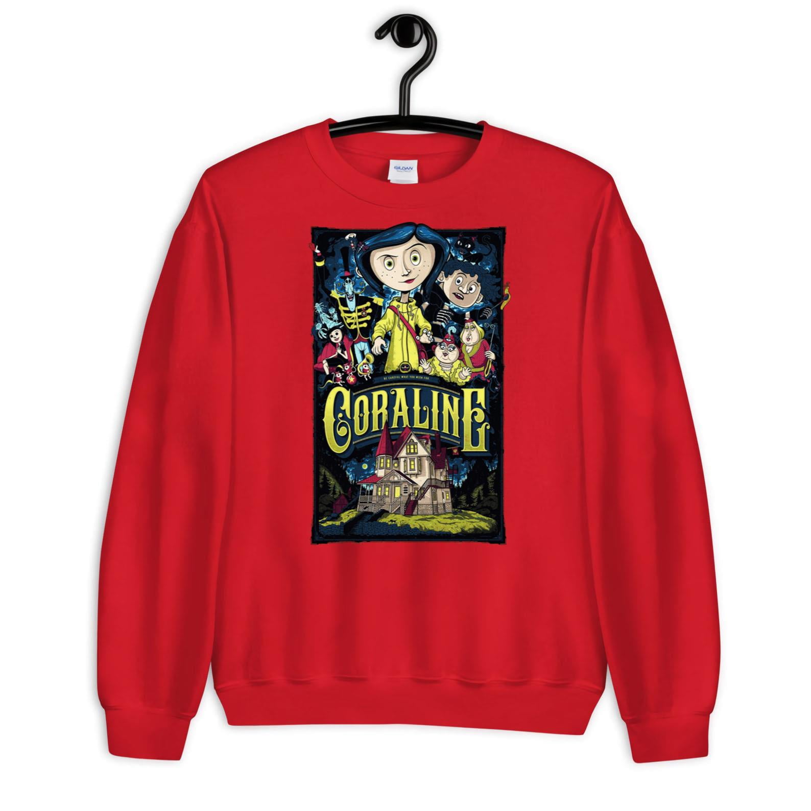 Coraline Best For Coraline Movie Vintage Retro Horror Comfort Colors T ...