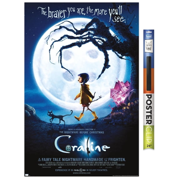 Coraline - Braver One Sheet Wall Poster, 22.375" x 34"