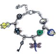 thumbnail image 1 of Coraline Charms Bracelet Key Seeing Stone Necklace - Halloween Costume Jewelry Gift for Women Men and Fans, 1 of 5