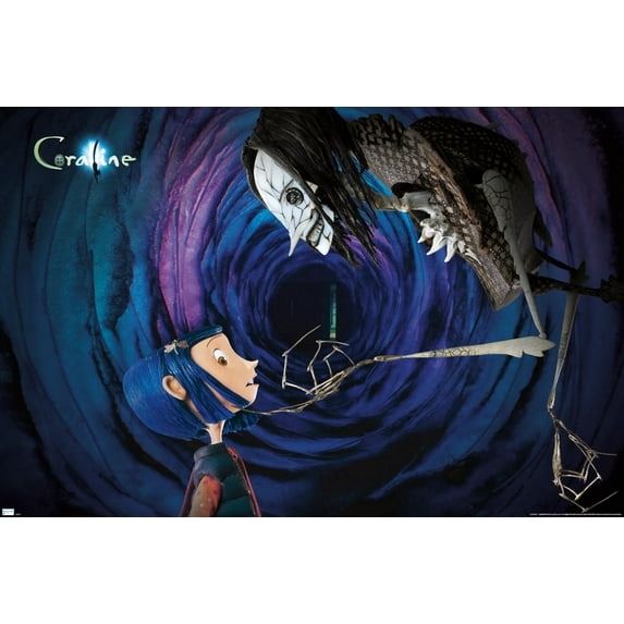 Coraline - Coraline And The Beldam Wall Poster, 22.375" x 34"