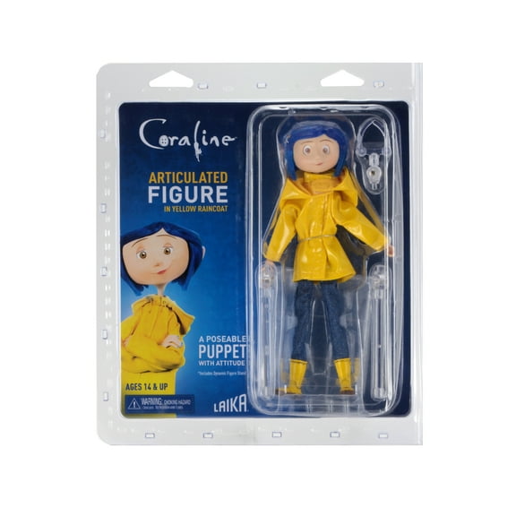 Coraline Coraline in Raincoat Articulated Figure (plastic armature)