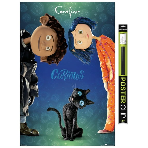 Coraline - Curious Wall Poster, 22.375" x 34"