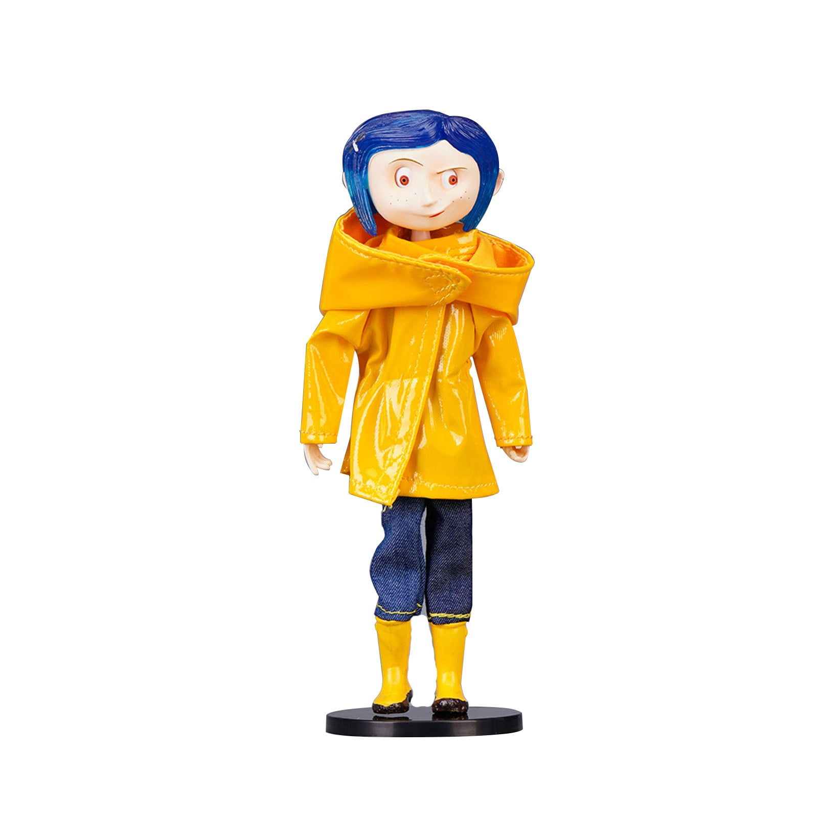 Coraline Fashion Doll, Coraline Bendy Doll in Rain Coat Action Figure