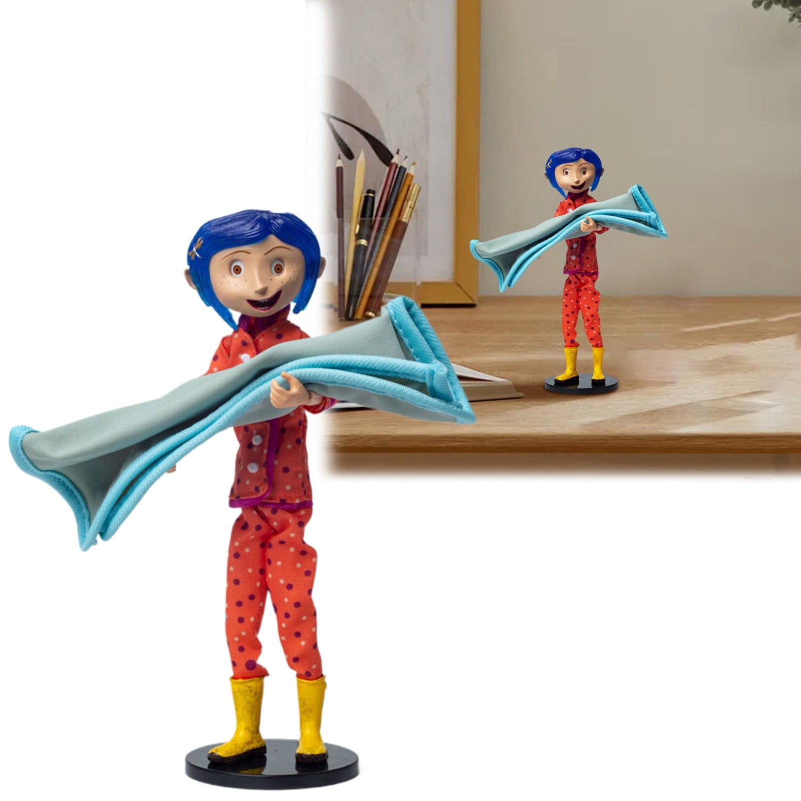 Coraline Fashion Doll, Yellow, Blue 1108 For Children's Christmas