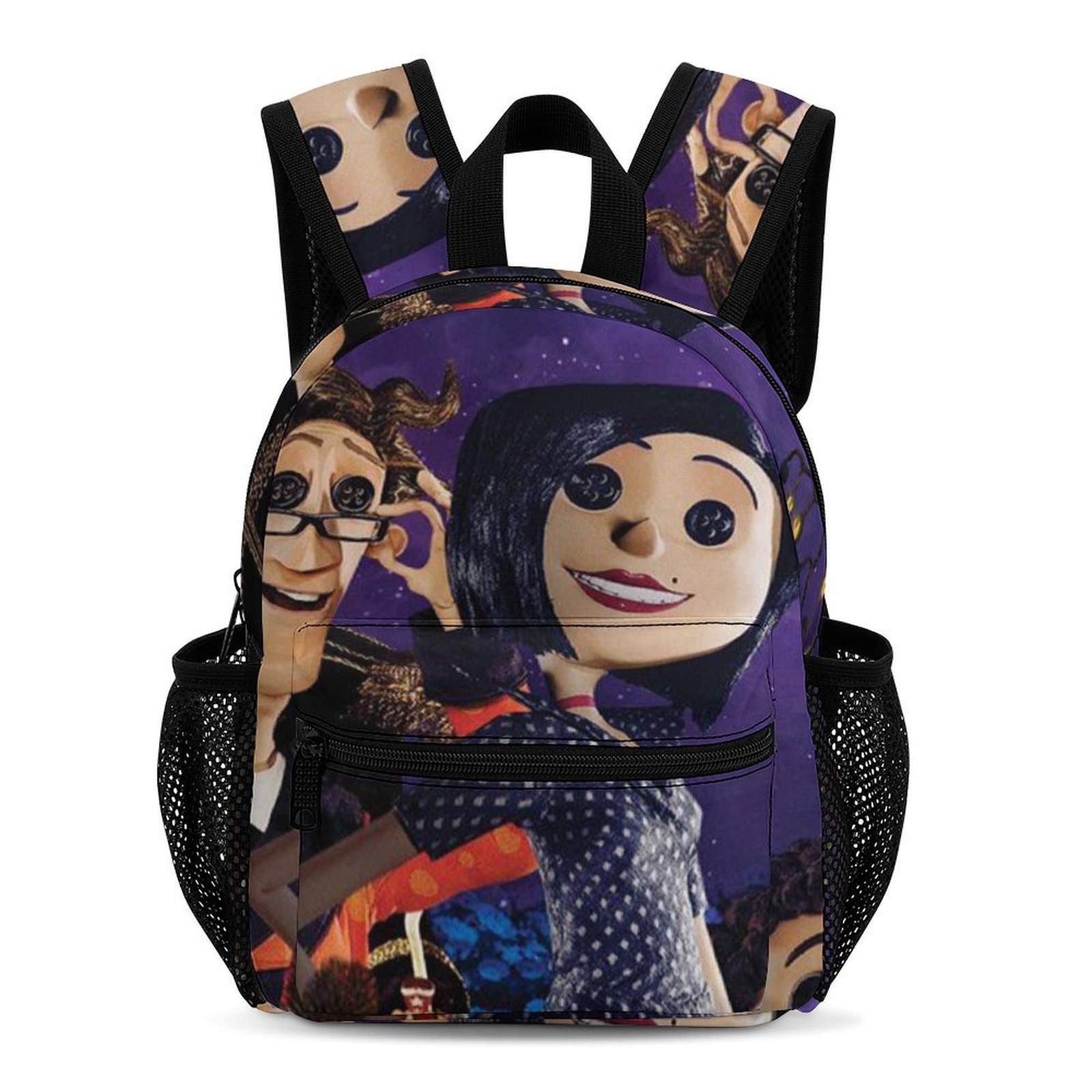 Coraline Film Backpack Lightweight School Bag Bookbag Student Satchel