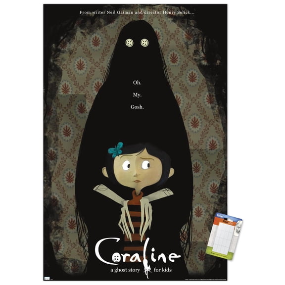 Coraline - Ghost Story One Sheet Wall Poster, 22.375" x 34"
