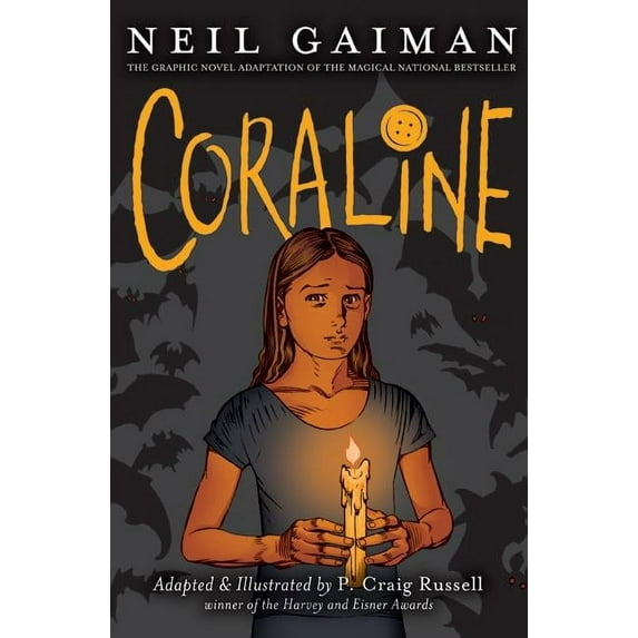 Coraline Graphic Novel: A Graphic Novel, (Hardcover)