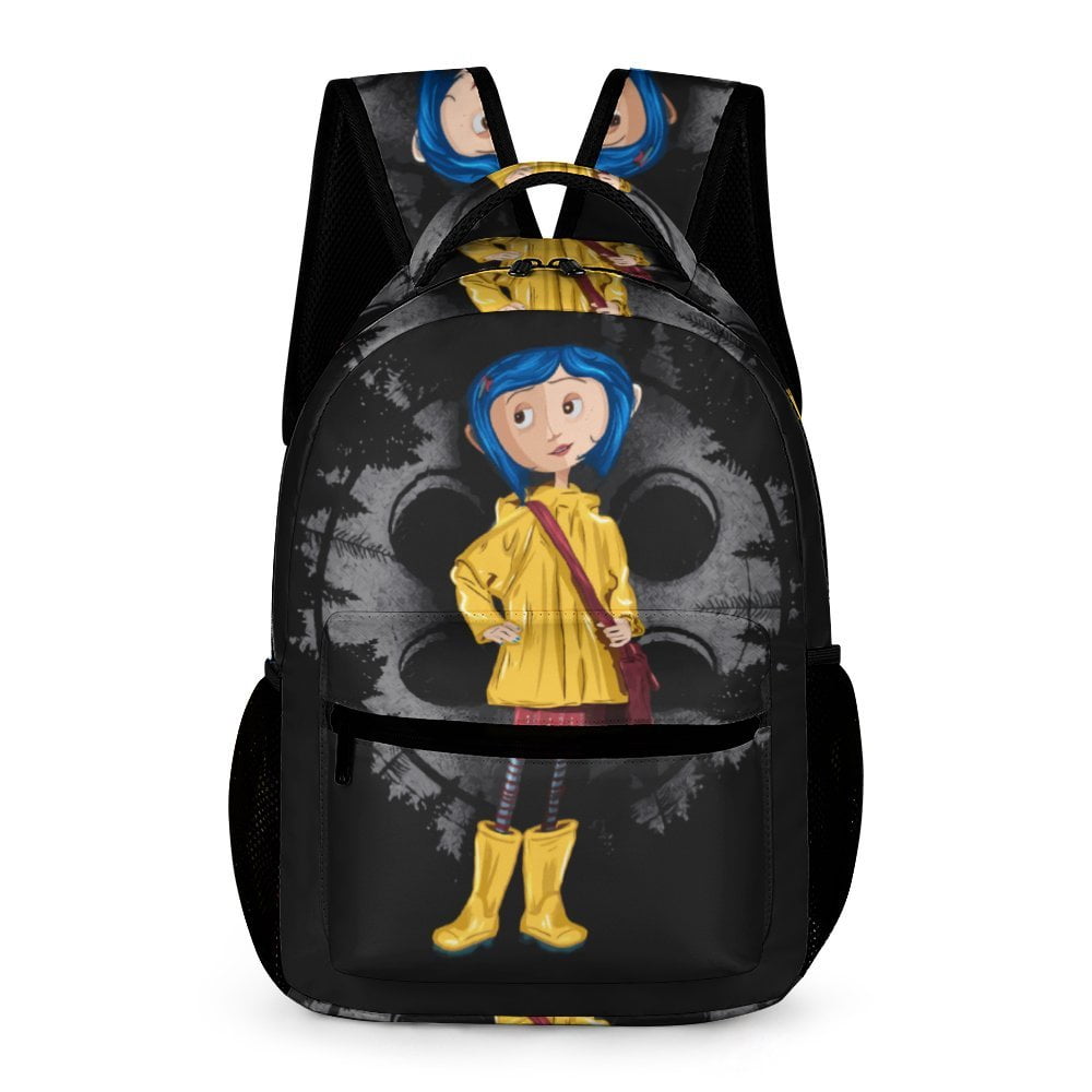 Coraline Kids Schoolbag Casual Shoulder Bag Satchel Backpack Prints ...