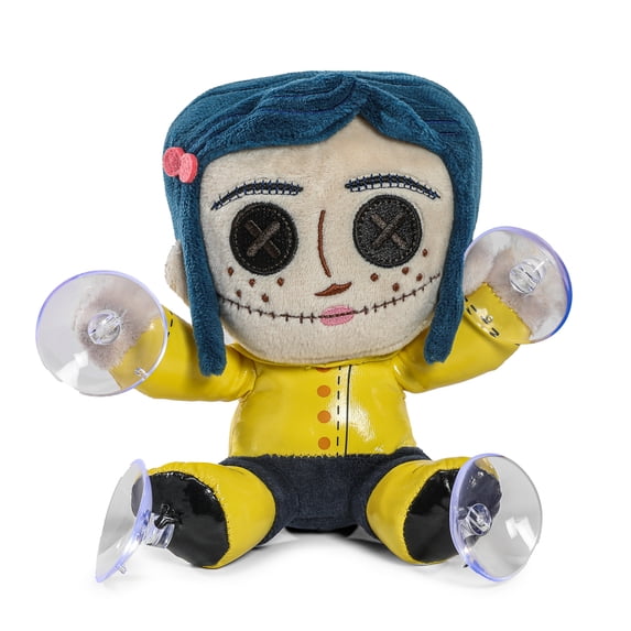 Coraline - Phunny Plush - Button Eyed Coraline Window Clinger