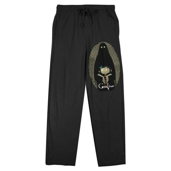 Coraline Shadow Women's Black Sleep Pajama Pants