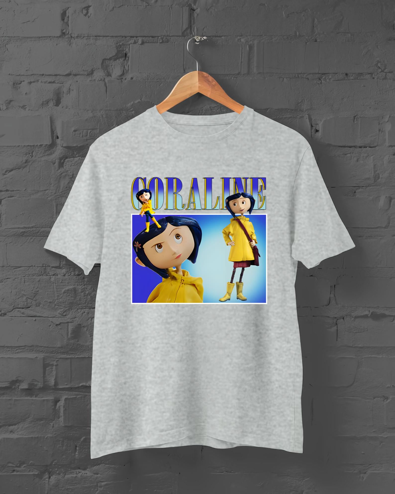 Coraline Shirt, Coraline Movie Shirt, Coraline Cartoon Shirt 7 COLOR ...