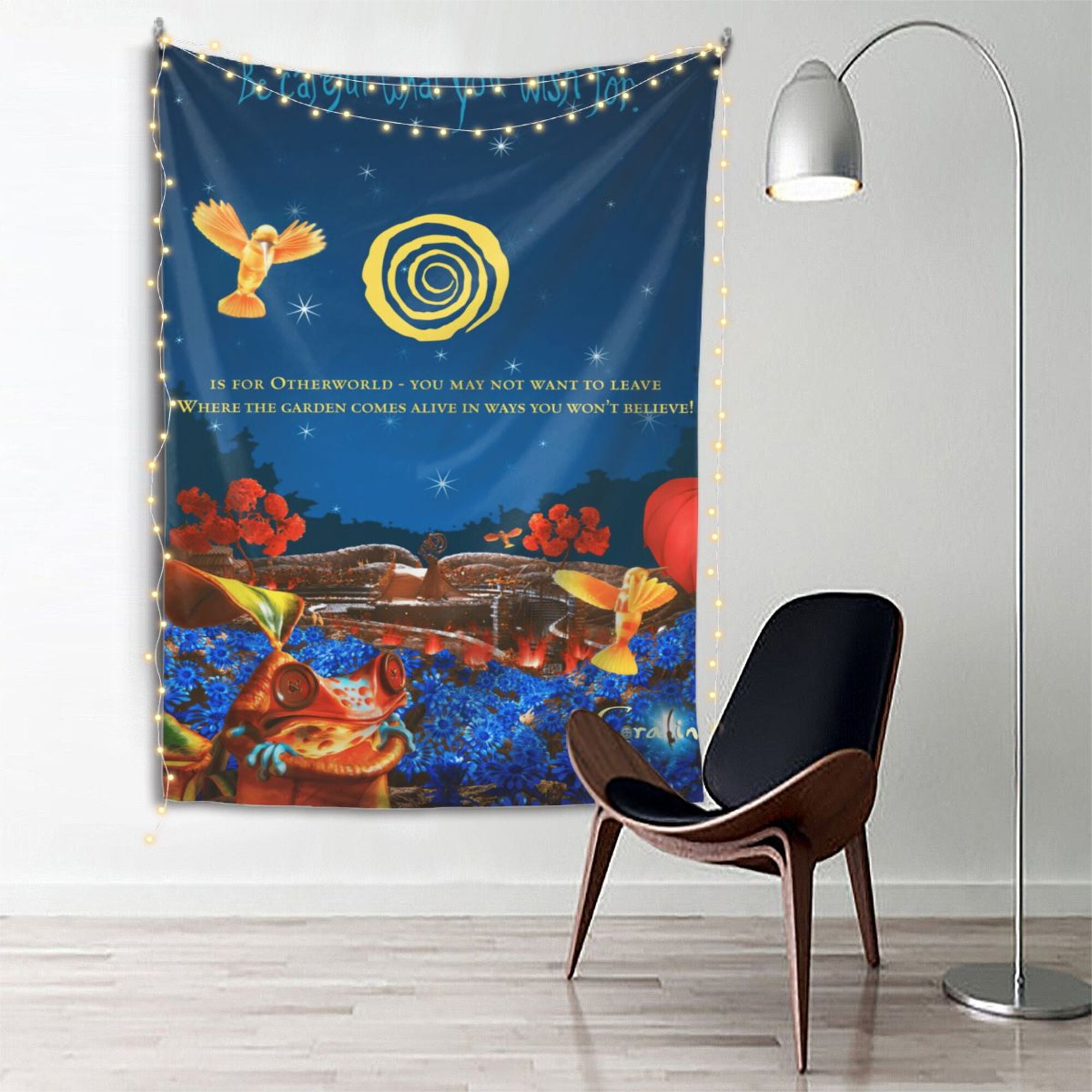 Coraline Tapestry Aesthetic Cute Room Decor Tapestry Birthday