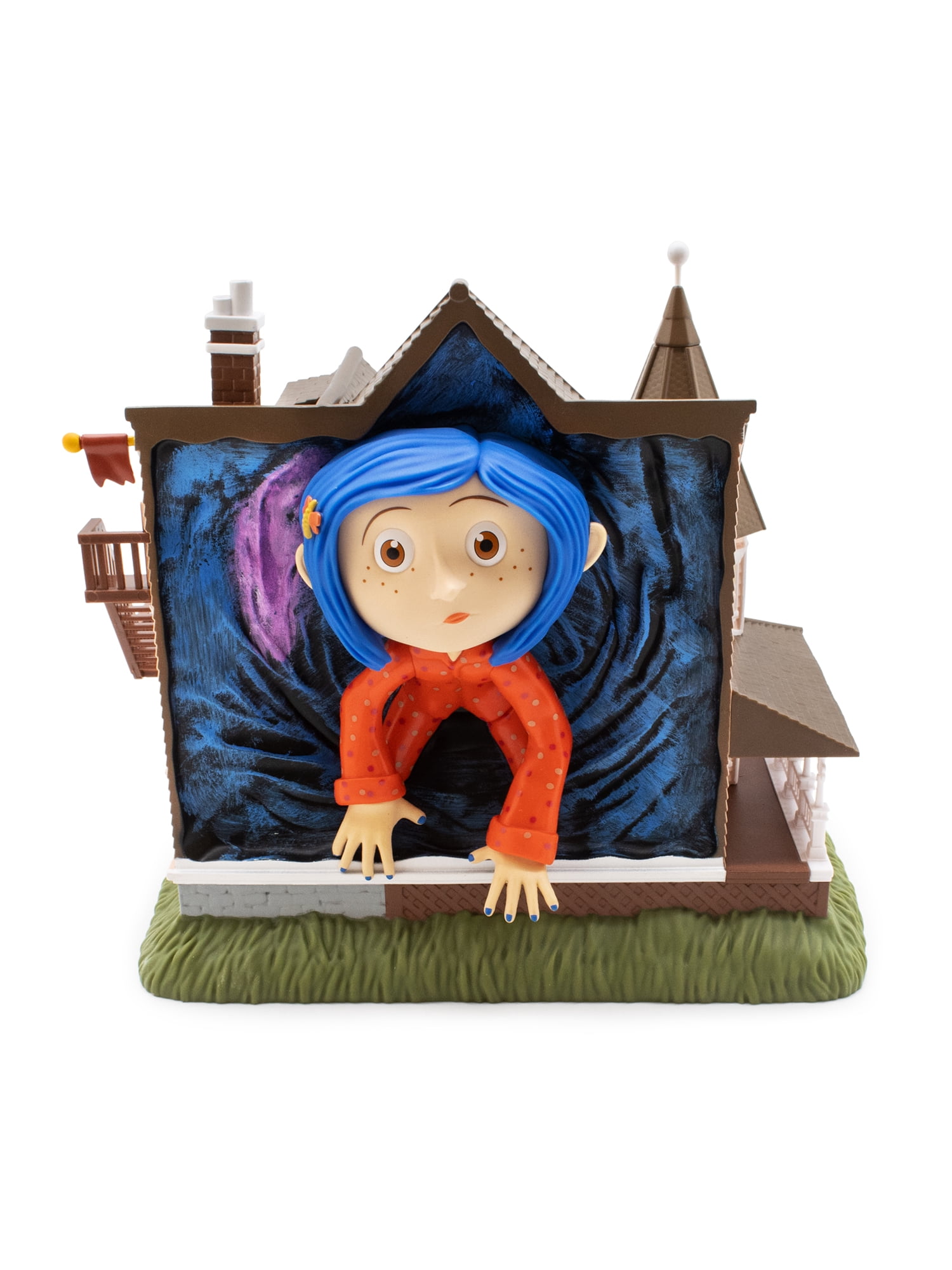 CultureFly Coraline Pink Palace Apartments Collectible Deluxe Vinyl Figure, Officially Licensed, 9 Inch