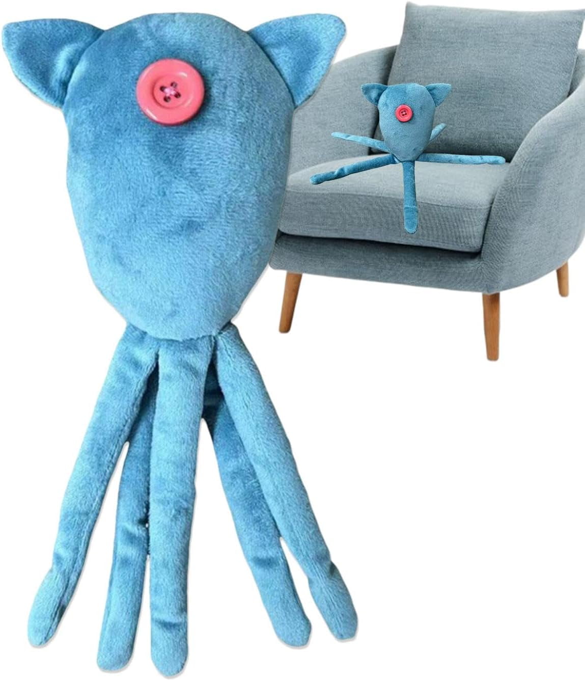 Coralines Squid Plush Doll Soft Stuffed Co-raline Plush Doll