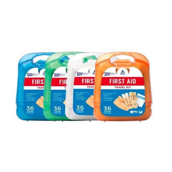 Coralite 2353104 Coralite First Aid Travel Kit - 36 Count - Case of 48 - Pack of 48