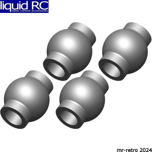 Corally 00180-293 Ball 6.8mm - Steel - 4 Pcs : Dementor Kronos Python Shogun