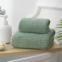 Corals Fleece Bath Towels Towel Set Towel And Bath Towel Two Piece Set Soft And Absorbent Household Face Towel And Bath Towel Up to 65% off!