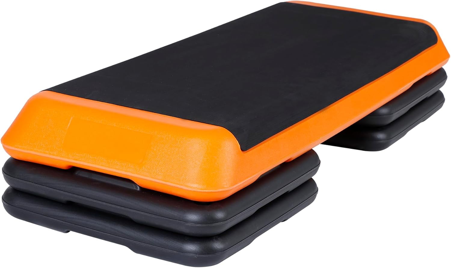 Coraluna 43 Inch Aerobic Stepper Adjustable Exercise Workout Step ...