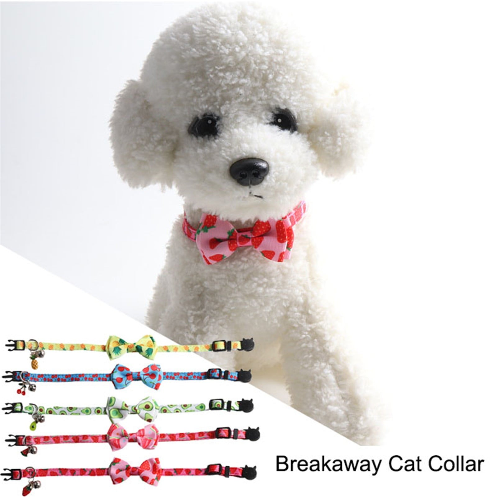 Corashan Breakaway Cat Collar with Bells Summer Holiday Adjustable