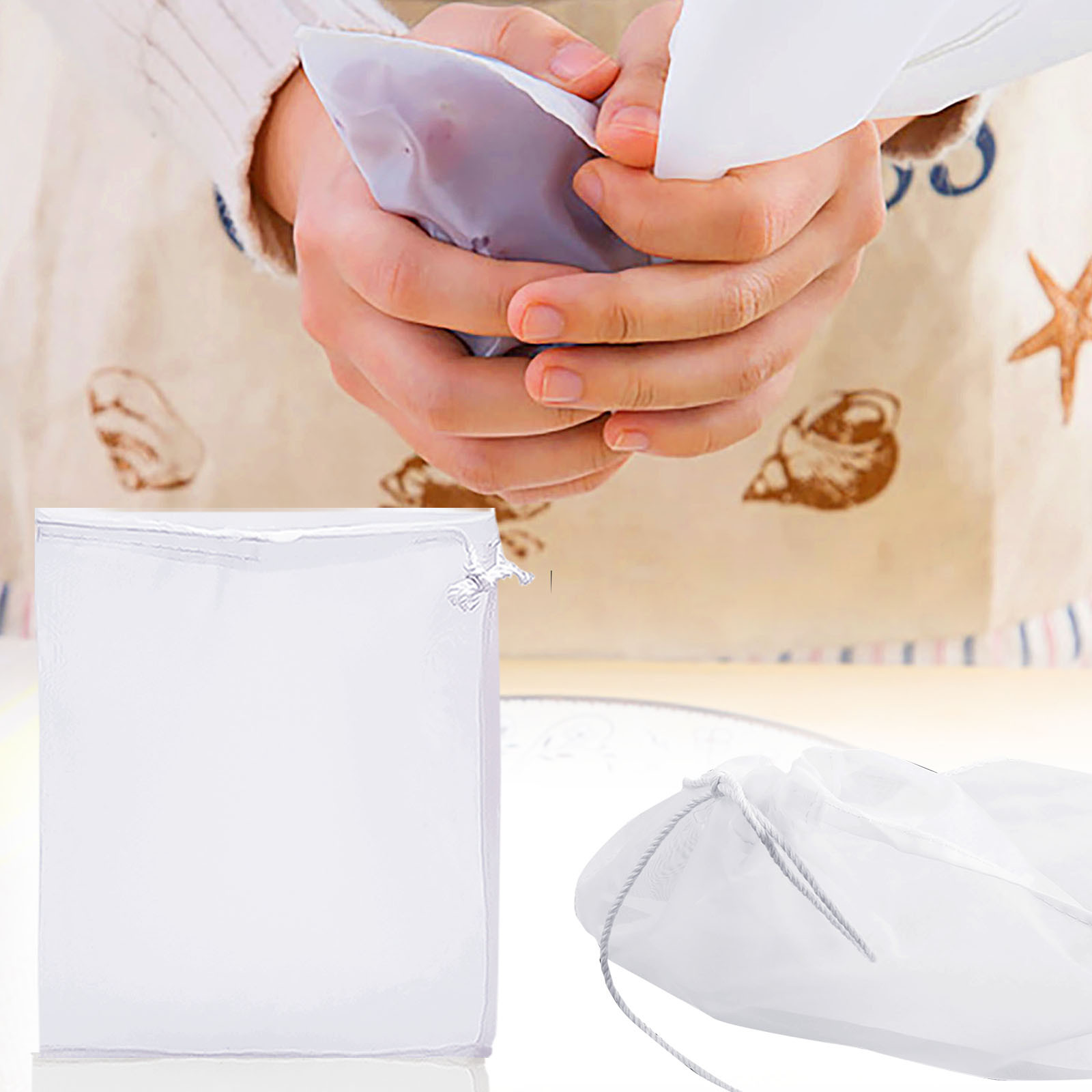 Corashan Soy Milk Wine Filter Bag Nut Milk Bag Tea Coffee Oil Yogurt